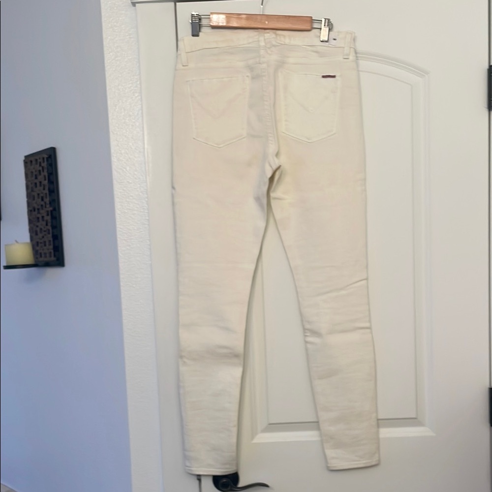 Hudson white Distressed Skinny Jeans - Picture 2 of 5